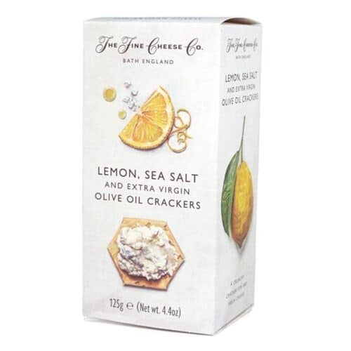 Fine Cheese Co. Lemon, Sea Salt  & Extra Virgin Olive Oil Crackers