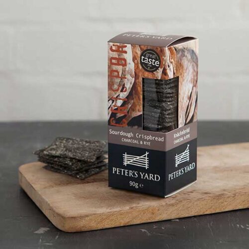 Peter's Yard - Charcoal & Rye Sourdough Crispbread