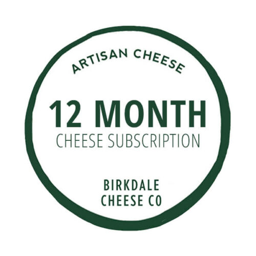 12 Month Cheese Subscription