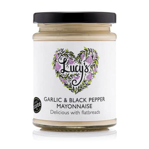 Lucy's Roasted Garlic & Black Pepper Mayonnaise